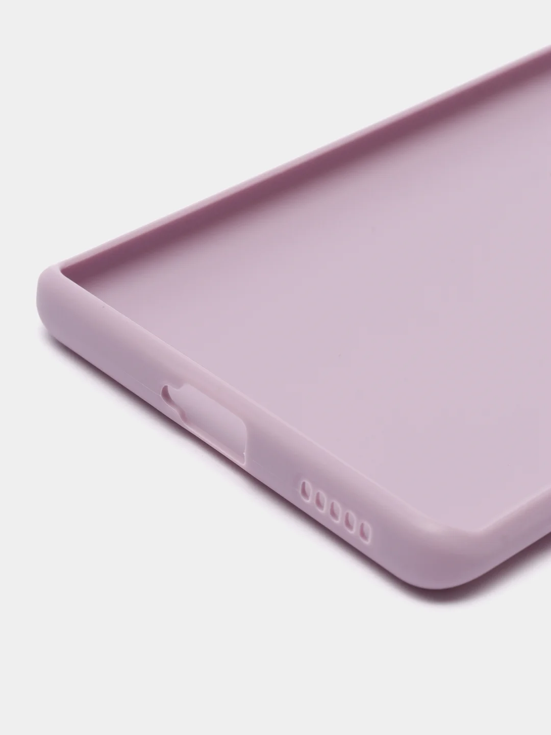 Фиолетовый чехол для Honor X9a 5G/Magic5 Lite силиконовый Broscorp, матовый, c бортиком-защитой камер