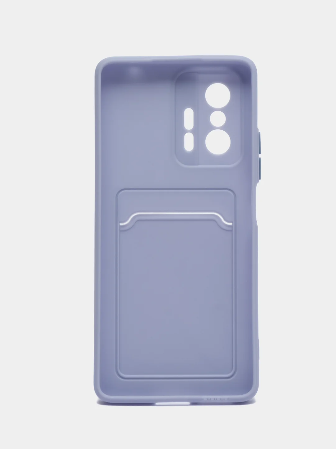 Сиреневый чехол для Xiaomi 11T / 11T Pro / Сяоми 11Т / 11Т Про, с карманом для карт