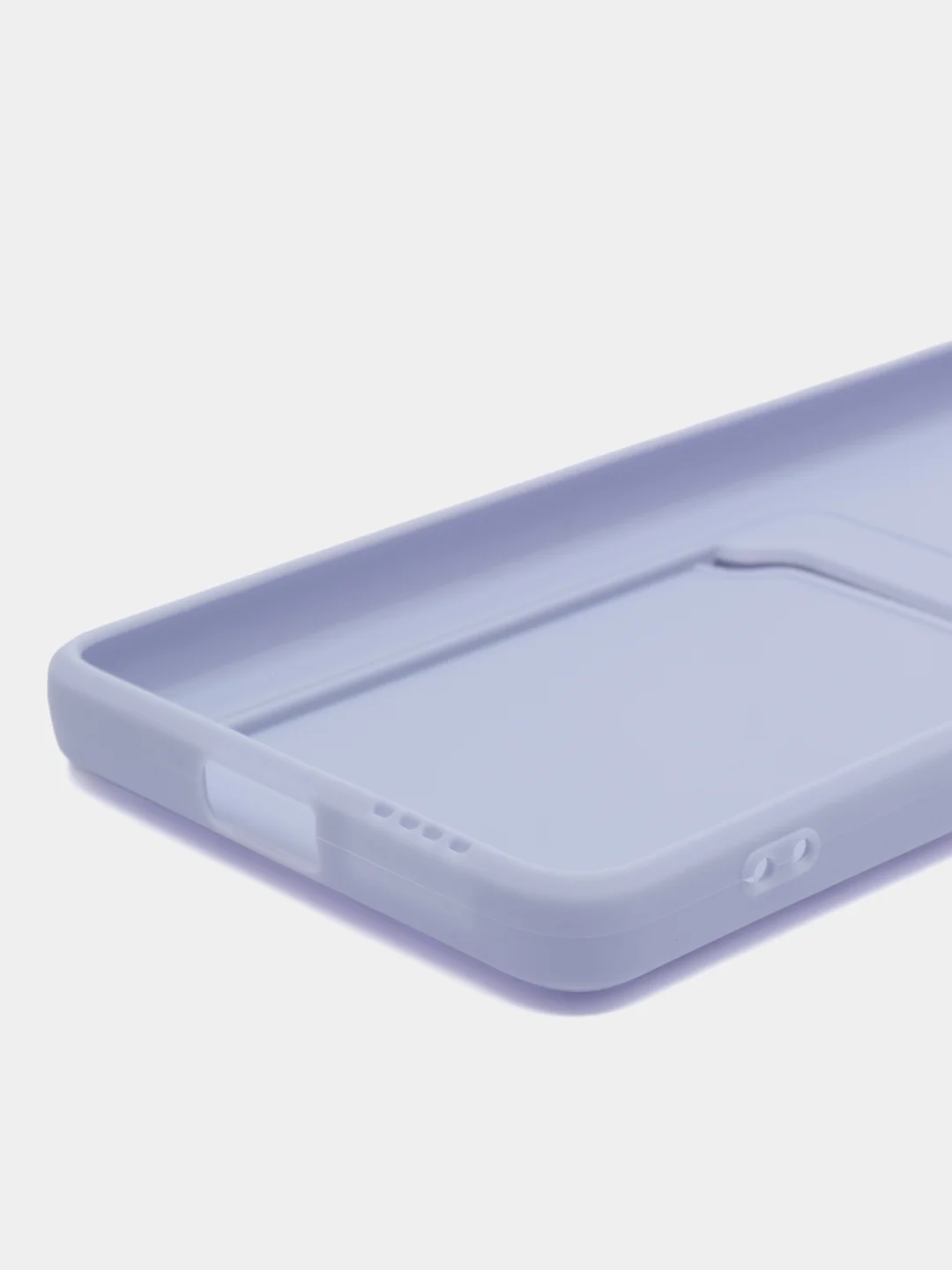 Сиреневый чехол для Xiaomi 11T / 11T Pro / Сяоми 11Т / 11Т Про, с карманом для карт