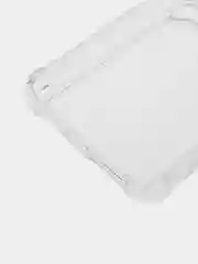Прозрачный противоударный чехол для Samsung Galaxy S23 силиконовый ROSCO с углами и карманом для карт