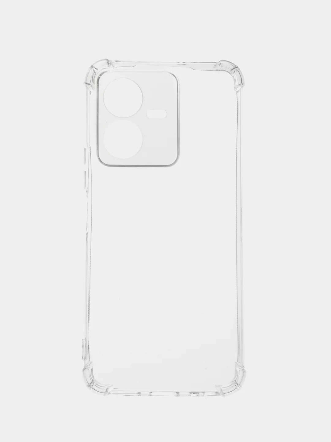 Прозрачный чехол Vivo Y22 / Y22s, Виво Ю22 / Ю22с, прозрачный, силиконовый, противоударный