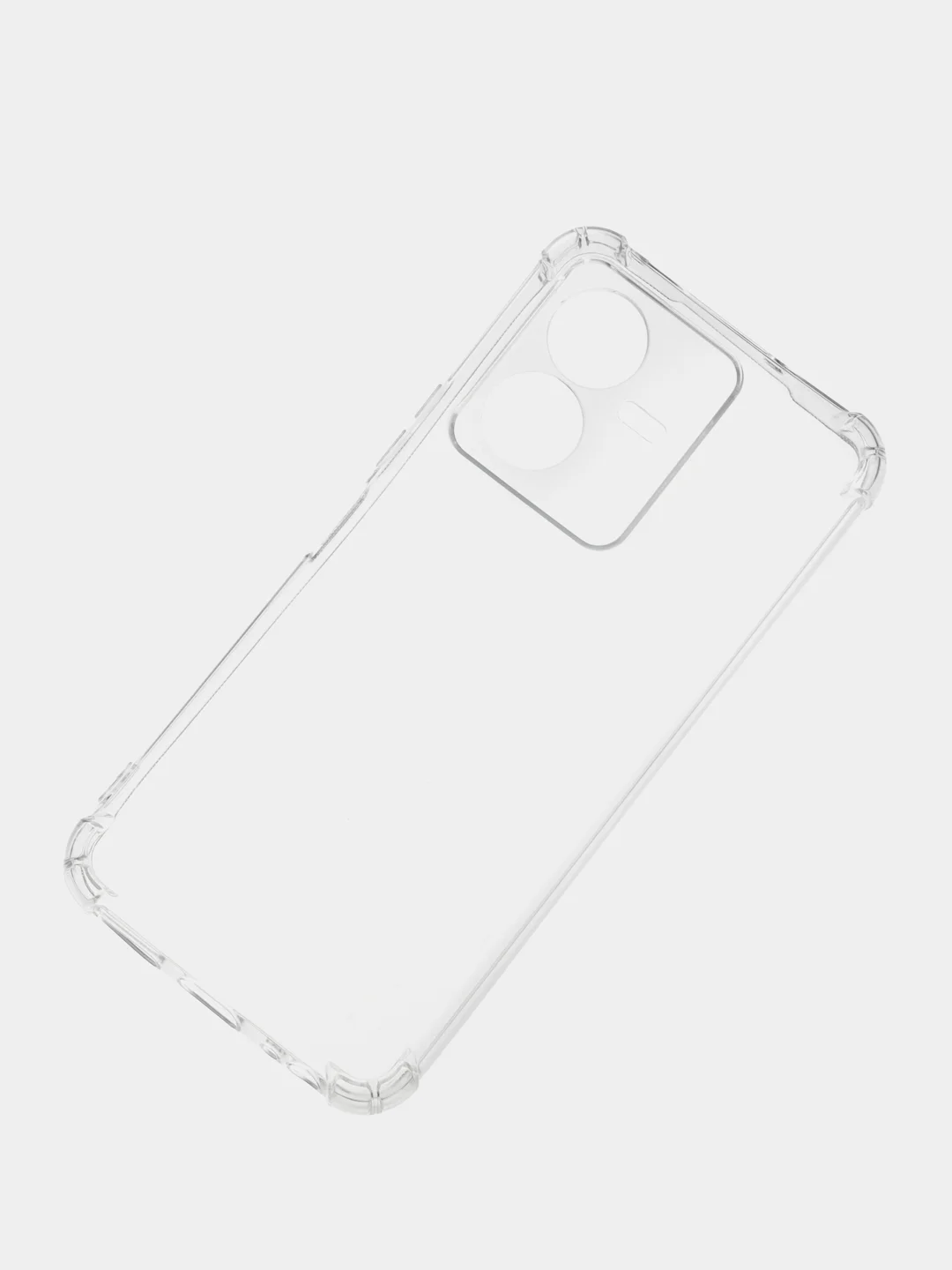 Прозрачный чехол Vivo Y22 / Y22s, Виво Ю22 / Ю22с, прозрачный, силиконовый, противоударный