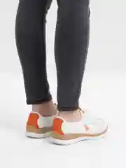 Белый кроссовки женские Rieker