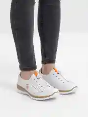 Белый кроссовки женские Rieker