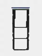 Синий держатель сим карты, сим лоток, контейнер SIM для Xiaomi Redmi 9T / Poco M3