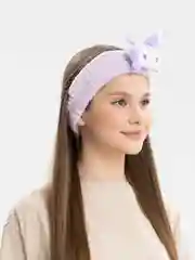 Фиолетовый повязка косметическая на голову, плюшевая "Hello Kitty", Kuromi, My Melody, 4 вида