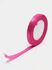 Фуксия лента атласная 1см узкая атлас 10 мм отрез 2 метра, рулон 22 метра белая красная и др