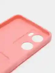 Пудровый чехол для Oppo A57S, Oppo A77, A77S 4G (Оппо А57С, А77, А77С 4 Джи), силиконовый