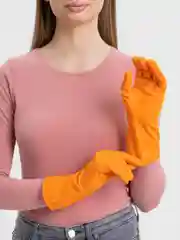 Перчатки резиновые, латексные, хозяйственные