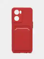 Коралловый чехол для Oppo A57S, Oppo A77, A77S 4G (Оппо А57С, А77, А77С 4 Джи), силиконовый