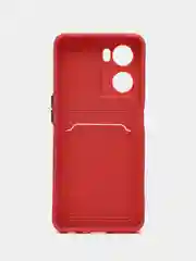 Коралловый чехол для Oppo A57S, Oppo A77, A77S 4G (Оппо А57С, А77, А77С 4 Джи), силиконовый
