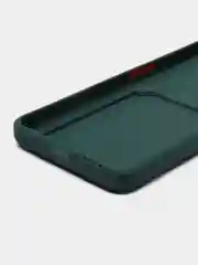 Тёмно-зелёный чехол для Oppo A57S, Oppo A77, A77S 4G (Оппо А57С, А77, А77С 4 Джи), силиконовый