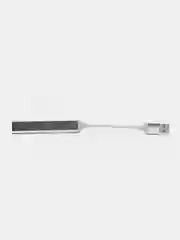 Серебряный usb хаб на 4 порта, USB 3.0 и 2.0