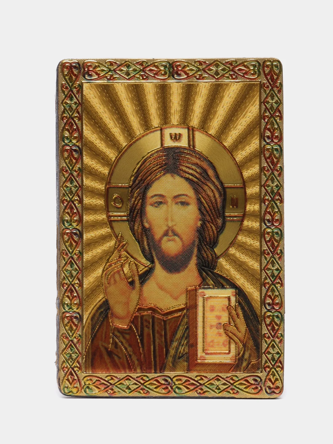 Песочный хаки магнит с иконой, 3 варианта