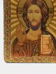Песочный хаки магнит с иконой, 3 варианта