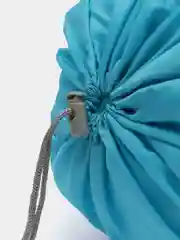 Синий компрессионный мешок для спальника