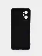 Оранжевый силиконовый чехол для Realme 9i / OPPO A96, с принтом, с рисунком (Реалми 9 ай / Оппо А96)