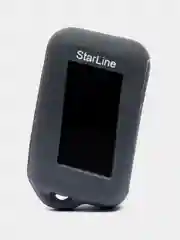 Серый чехол для брелока сигнализации Starline E90, силиконовый