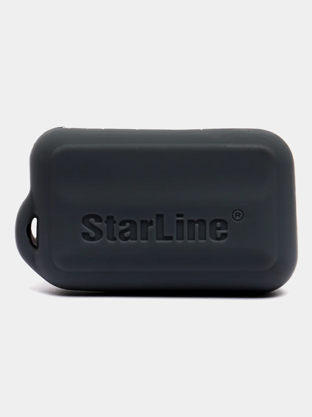 Серый чехол для брелока сигнализации Starline E90, силиконовый