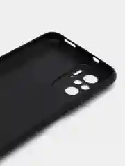 Синий меланж силиконовый чехол для Xiaomi Redmi Note 10S / Note 10 4G / Poco m5S, с рисунком, с принтом