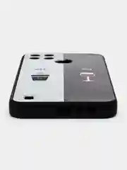 Бирюзовый чехол для Realme C21y / C25y, с принтом, с рисунком (Реалми С21у / С25у)