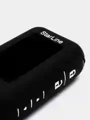 Черный чехол для брелока сигнализации Starline E90, силиконовый