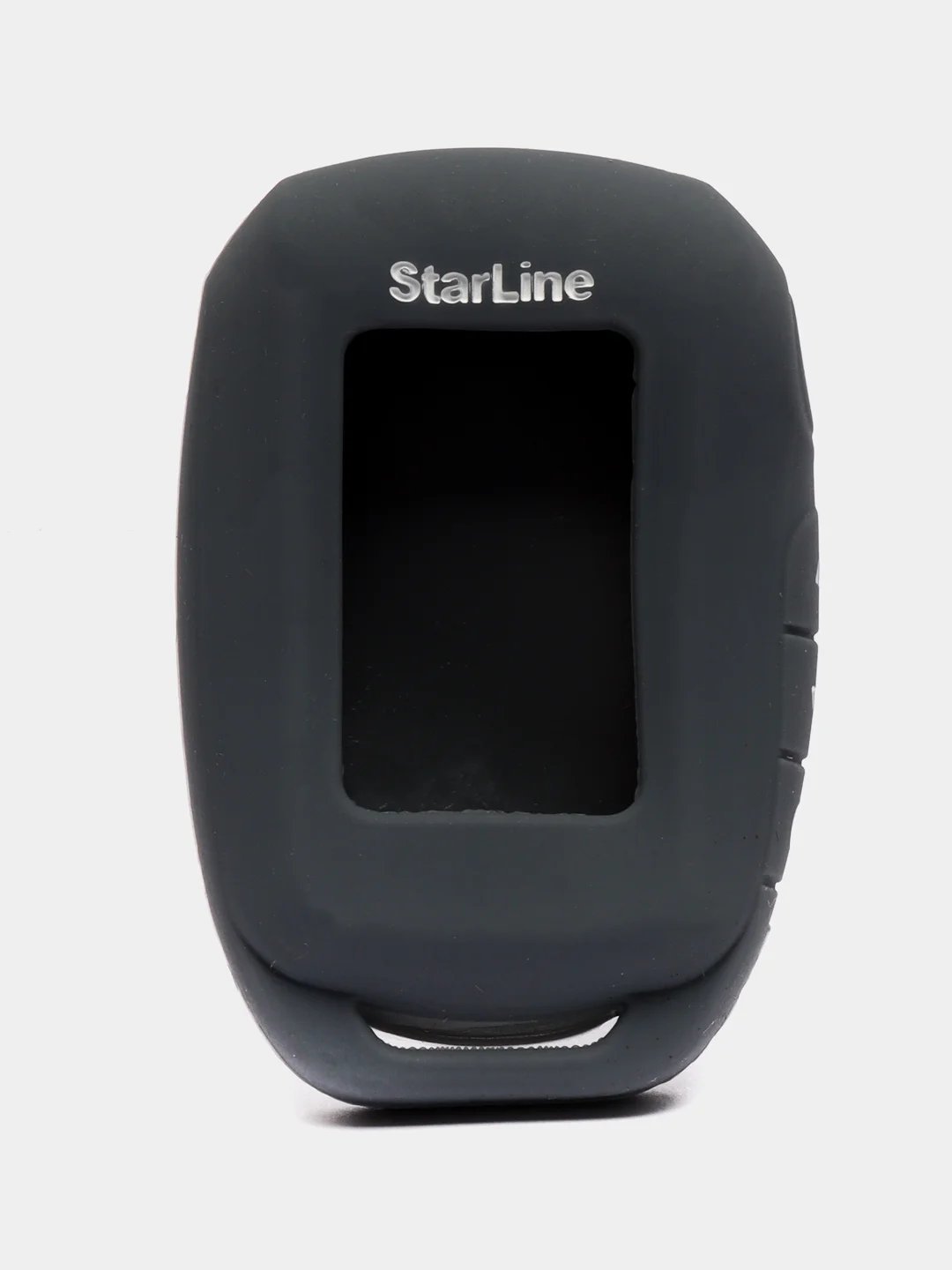 Серый чехол для брелка сигнализации Starline А92, А94, силиконовый