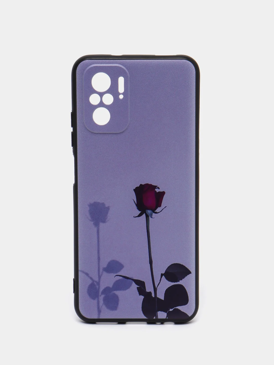 Серебряный силиконовый чехол для Xiaomi Redmi Note 10S / Note 10 4G / Poco m5S, с рисунком, с принтом