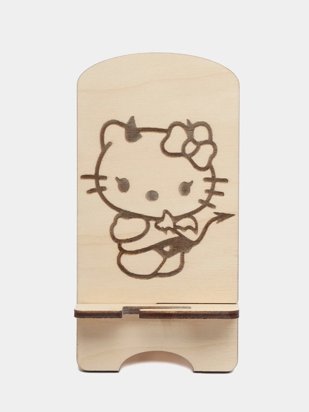 Желтый подставка-держатель для телефона Hello Kitty (Хеллоу Китти)