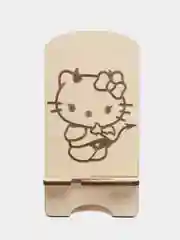 Желтый подставка-держатель для телефона Hello Kitty (Хеллоу Китти)