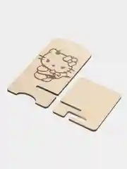 Желтый подставка-держатель для телефона Hello Kitty (Хеллоу Китти)