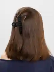 Черный крабик для волос