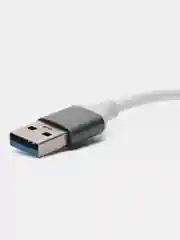 Тёмно-серый usb хаб на 4 порта, USB 3.0 и 2.0