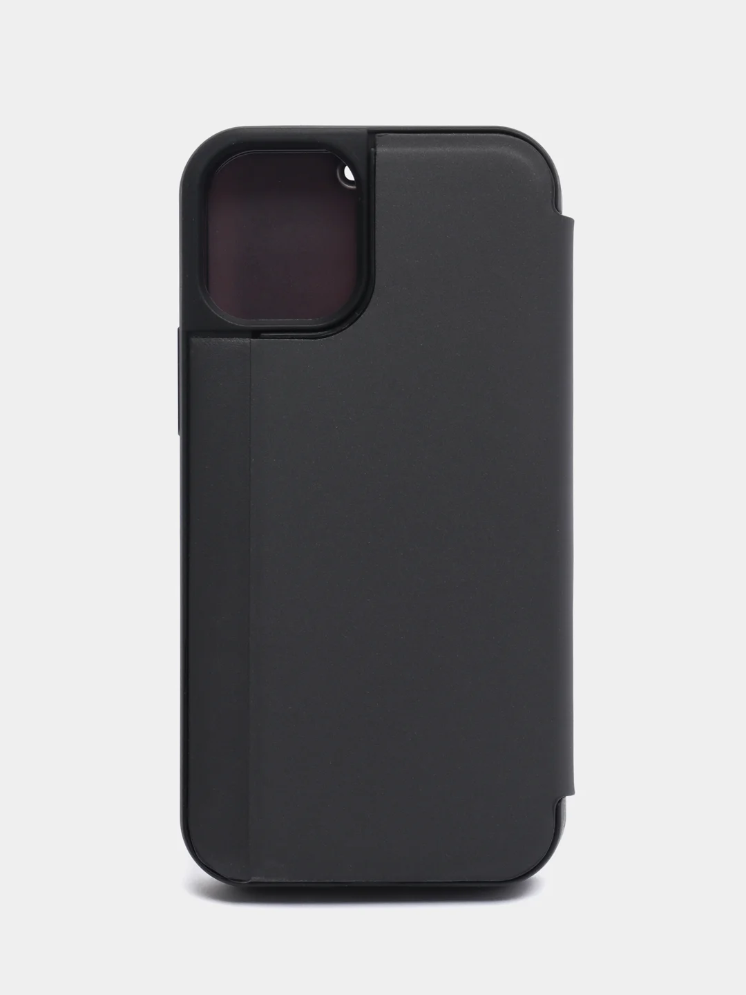 Хром чехол-книжка с прозрачным окном iPhone 7/8/SE(2020)/X/XS MAX/XR/11/11 PRO Max/12/12PRO