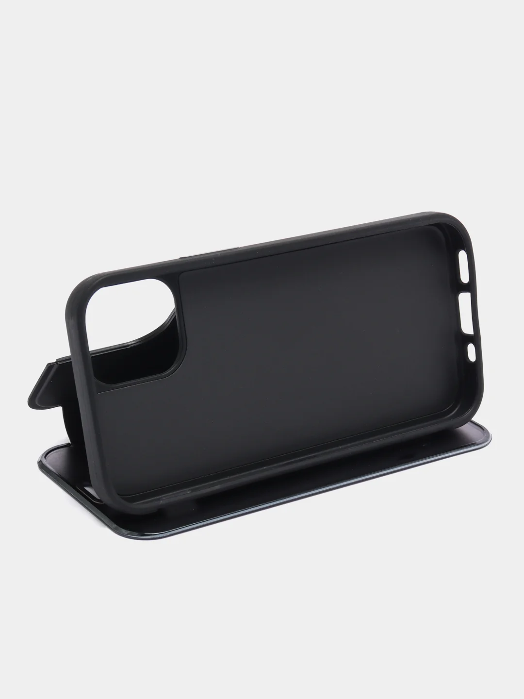 Хром чехол-книжка с прозрачным окном iPhone 7/8/SE(2020)/X/XS MAX/XR/11/11 PRO Max/12/12PRO