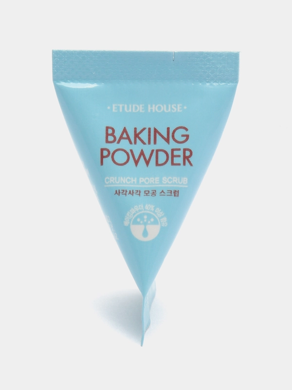 Корейская пенка пирамидка для умывания Ethude House Baking Powder, глубокое очищение