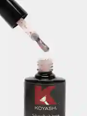 Разноцветный цветная камуфлирующая база для ногтей маникюра, гель лака "KOYASH" с поталью