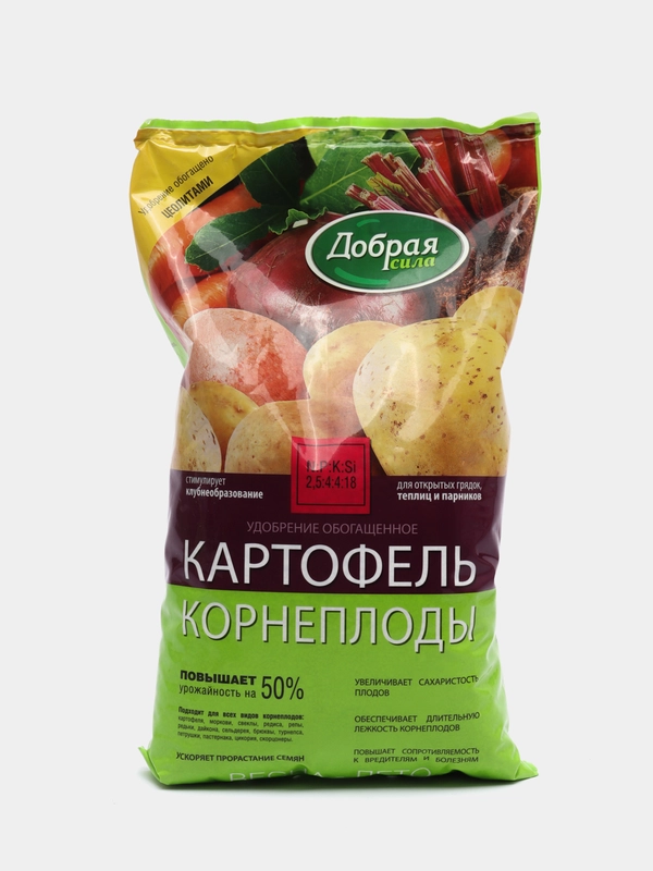 Обогащенное удобрение Картофель-Корнеплоды 0,9 кг, Добрая Сила
