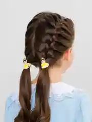 Желтый детские резинки для волос