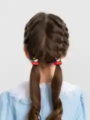 Алый детские резинки для волос