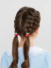 Алый детские резинки для волос