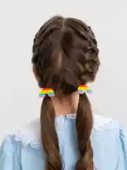 Карамельный детские резинки для волос