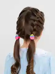 Кораллово-розовый детские резинки для волос