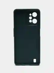 Тёмно-зелёный чехол для Realme C31 (Реалми С31), пластиковый, глянцевый, под стекло