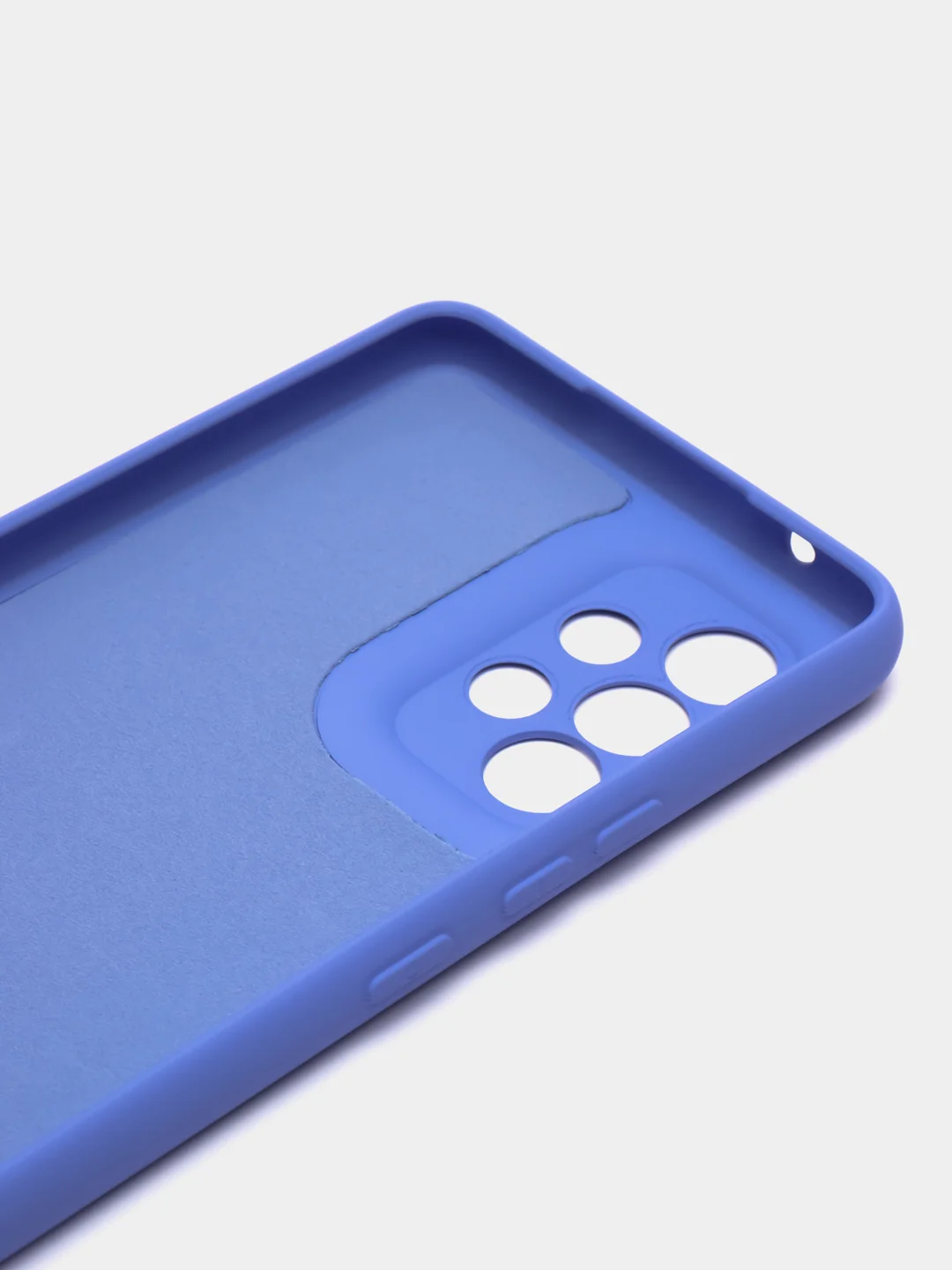 Аметистовый чехол силиконовый для Samsung Galaxy A53 (Самсунг Галакси А53), Silicone Cover