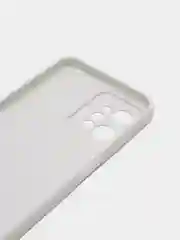 Белый чехол для Realme C31 (Реалми С31), пластиковый, глянцевый, под стекло