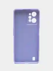 Лавандовый чехол для Realme C31 (Реалми С31), пластиковый, глянцевый, под стекло