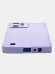 Лавандовый чехол для Realme C31 (Реалми С31), пластиковый, глянцевый, под стекло