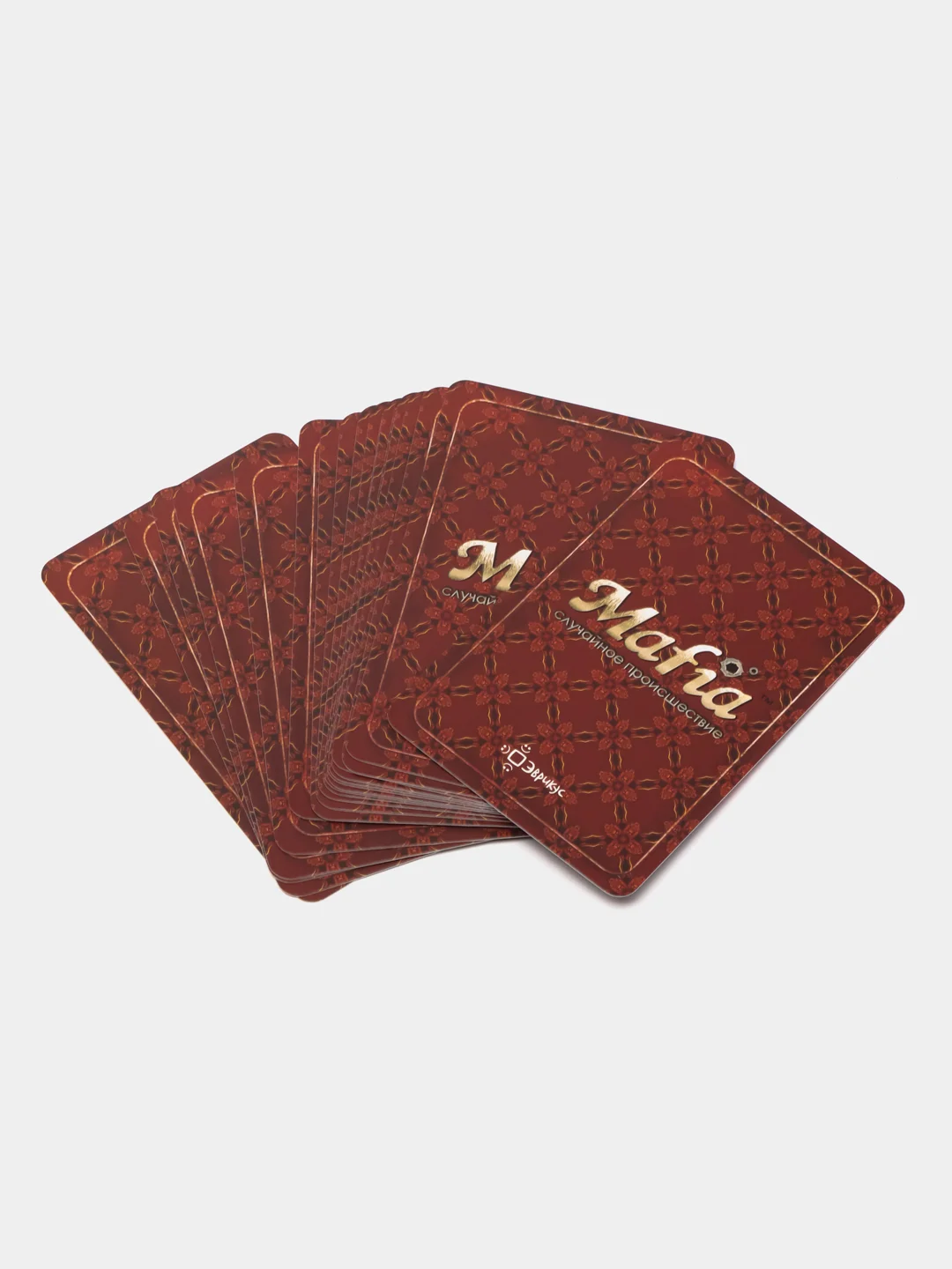 Бордовый настольная игра "Мафия"