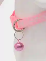Розовый ошейник для кошек и собак